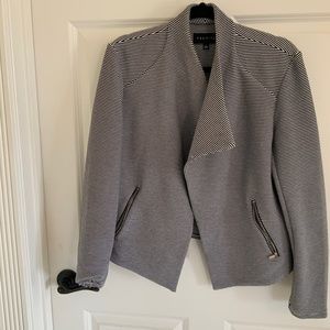 Short Striped Jacket Large